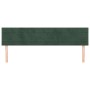 Headboards 2 units of dark green velvet 100x5x78/88 cm by , Headboards and footboards - Ref: Foro24-346197, Price: 68,98 €, D...