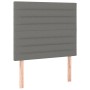 Headboards 2 units of dark gray fabric 100x5x78/88 cm by , Headboards and footboards - Ref: Foro24-3116463, Price: 69,62 €, D...