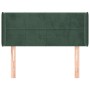 Dark green velvet headboard 93x16x78/88 cm by , Headboards and footboards - Ref: Foro24-3118807, Price: 52,34 €, Discount: %