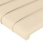 Cabecero de tela color crema 203x16x78/88 cm de , Cabeceros y pies de cama - Ref: Foro24-3118935, Precio: 75,99 €, Descuento: %