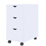 White drawer cabinet 33x45x60 cm by vidaXL, Lockers and storage cabinets - Ref: Foro24-245727, Price: 123,99 €, Discount: %