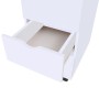 White drawer cabinet 33x45x60 cm by vidaXL, Lockers and storage cabinets - Ref: Foro24-245727, Price: 123,99 €, Discount: %