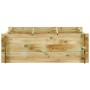 Vegetable planter impregnated pine wood 120x120x40 cm by vidaXL, Pots and planters - Ref: Foro24-43346, Price: 71,75 €, Disco...