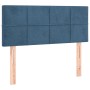 Cama box spring con colchón terciopelo azul oscuro 90x200 cm de , Camas y somieres - Ref: Foro24-3141285, Precio: 297,53 €, D...