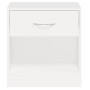 Nightstands with drawer 2 white units by vidaXL, Nightstands - Ref: Foro24-242547, Price: 56,16 €, Discount: %