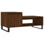 Oak brown plywood coffee table 100x50x45 cm by , Coffee table - Ref: Foro24-830843, Price: 49,09 €, Discount: %