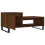 Mesa de centro madera contrachapada roble marrón 100x50x45 cm de , Mesas de centro - Ref: Foro24-830843, Precio: 49,09 €, Des...