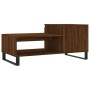 Mesa de centro madera contrachapada roble marrón 100x50x45 cm de , Mesas de centro - Ref: Foro24-830843, Precio: 49,09 €, Des...