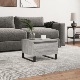 Engineered wood Sonoma gray coffee table 50x46x35 cm by , Coffee table - Ref: Foro24-830888, Price: 42,99 €, Discount: %