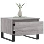 Engineered wood Sonoma gray coffee table 50x46x35 cm by , Coffee table - Ref: Foro24-830888, Price: 42,99 €, Discount: %