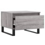 Sonoma Couchtisch aus grauem Holzwerkstoff 50x46x35 cm von , Couchtisch - Ref: Foro24-830888, Preis: 36,24 €, Rabatt: %