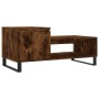 Smoked oak plywood coffee table 100x50x45 cm by , Coffee table - Ref: Foro24-830841, Price: 48,16 €, Discount: %