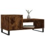 Smoked oak plywood coffee table 100x50x45 cm by , Coffee table - Ref: Foro24-830841, Price: 48,16 €, Discount: %