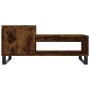 Smoked oak plywood coffee table 100x50x45 cm by , Coffee table - Ref: Foro24-830841, Price: 48,16 €, Discount: %