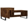 Smoked oak plywood coffee table 100x50x45 cm by , Coffee table - Ref: Foro24-830841, Price: 48,16 €, Discount: %