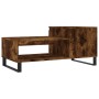 Smoked oak plywood coffee table 100x50x45 cm by , Coffee table - Ref: Foro24-830841, Price: 48,16 €, Discount: %