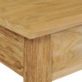 Mesa consola madera de teca maciza 90x30x80 cm de vidaXL, Mesas auxiliares - Ref: Foro24-244481, Precio: 234,64 €, Descuento: %