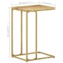 Beistelltisch aus massivem Mangoholz 35x45x65 cm von , Seitentische - Ref: Foro24-327442, Preis: 47,26 €, Rabatt: %