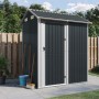 Galvanized steel garden shed anthracite 192x152.5x237cm by , Sheds - Ref: Foro24-364531, Price: 294,89 €, Discount: %