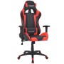 Silla de escritorio reclinable Racing de cuero artificial roja de vidaXL, Sillas de oficina - Ref: Foro24-20172, Precio: 192,...