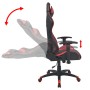 Silla de escritorio reclinable Racing de cuero artificial roja de vidaXL, Sillas de oficina - Ref: Foro24-20172, Precio: 192,...