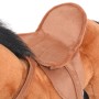 Caballo de juguete de pie de peluche marrón de vidaXL, Animales de peluche - Ref: Foro24-91309, Precio: 74,39 €, Descuento: %