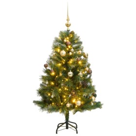 Árbol de Navidad artificial con bisagras 150 LED y bolas 150 cm de , Arboles de navidad - Ref: Foro24-3210186, Precio: 89,54 ...