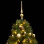 Artificial Christmas tree with hinges 150 LED and balls 150 cm by , Christmas trees - Ref: Foro24-3210186, Price: 89,54 €, Di...