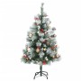 Artificial Christmas tree with hinges 150 LED and balls 150 cm by , Christmas trees - Ref: Foro24-3210190, Price: 75,69 €, Di...