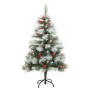 Artificial Christmas tree with hinges 150 LED and balls 150 cm by , Christmas trees - Ref: Foro24-3210190, Price: 75,69 €, Di...