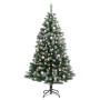 Artificial Christmas tree with hinges 300 LED and balls 180 cm by , Christmas trees - Ref: Foro24-3210393, Price: 151,59 €, D...