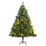 Árbol de Navidad artificial con bisagras 300 LED y bolas 180 cm de , Arboles de navidad - Ref: Foro24-3210398, Precio: 147,43...