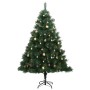 Árbol de Navidad artificial con bisagras 300 LED y bolas 180 cm de , Arboles de navidad - Ref: Foro24-3210398, Precio: 147,43...