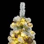 Artificial Christmas tree with hinges 150 LED and balls 120 cm by , Christmas trees - Ref: Foro24-3210455, Price: 67,29 €, Di...