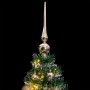 Künstlicher Weihnachtsbaum mit 150 LEDs, Kugeln und Schnee 120 cm von , Weihnachtsbäume - Ref: Foro24-3210083, Preis: 54,52 €...