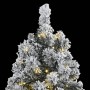 Artificial Christmas tree with hinges 300 LED and snow 180 cm by , Christmas trees - Ref: Foro24-3210474, Price: 81,20 €, Dis...