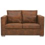 vidaXl 2-seater sofa 137x73x82 cm artificial suede leather by vidaXL, Sofas - Ref: Foro24-244702, Price: 400,62 €, Discount: %