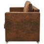 vidaXl 2-seater sofa 137x73x82 cm artificial suede leather by vidaXL, Sofas - Ref: Foro24-244702, Price: 400,62 €, Discount: %