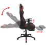 Silla de oficina racing reclinable con reposapiés rojo de vidaXL, Sillas de oficina - Ref: Foro24-20168, Precio: 228,04 €, De...