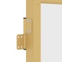 Puerta de interior dorada vidrio templado y aluminio 76x201,5cm de , Puertas para el hogar - Ref: Foro24-155140, Precio: 180,...