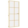 Golden interior door tempered glass and aluminum 93x201.5cm by , Doors for the home - Ref: Foro24-155142, Price: 180,94 €, Di...