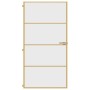 Golden interior door tempered glass aluminum 102.5x201.5 cm by , Doors for the home - Ref: Foro24-155135, Price: 204,99 €, Di...