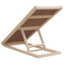 Dog ramp solid gray fir wood 100x40 cm by , Pet Steps and Ramps - Ref: Foro24-172417, Price: 62,79 €, Discount: %