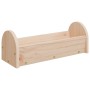 Hay feeder for rabbits solid fir wood 28x10x10 cm by , Pet bowls, feeders, and waterers - Ref: Foro24-172422, Price: 18,16 €,...