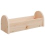 Hay feeder for rabbits solid fir wood 28x10x10 cm by , Pet bowls, feeders, and waterers - Ref: Foro24-172422, Price: 18,16 €,...