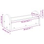 Hay feeder for rabbits solid fir wood 28x10x10 cm by , Pet bowls, feeders, and waterers - Ref: Foro24-172422, Price: 18,16 €,...