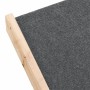 Dog ladder solid gray fir wood 105x47 cm by , Pet Steps and Ramps - Ref: Foro24-172420, Price: 73,99 €, Discount: %