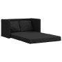 Floor sofa bed 2 in 1 black fabric 112x174x55 cm by , Sofas - Ref: Foro24-353966, Price: 206,03 €, Discount: %