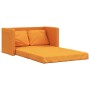 Floor sofa bed 2 in 1 dark yellow fabric 112x174x55 cm by , Sofas - Ref: Foro24-353972, Price: 210,96 €, Discount: %