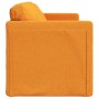 Floor sofa bed 2 in 1 dark yellow fabric 112x174x55 cm by , Sofas - Ref: Foro24-353972, Price: 210,96 €, Discount: %